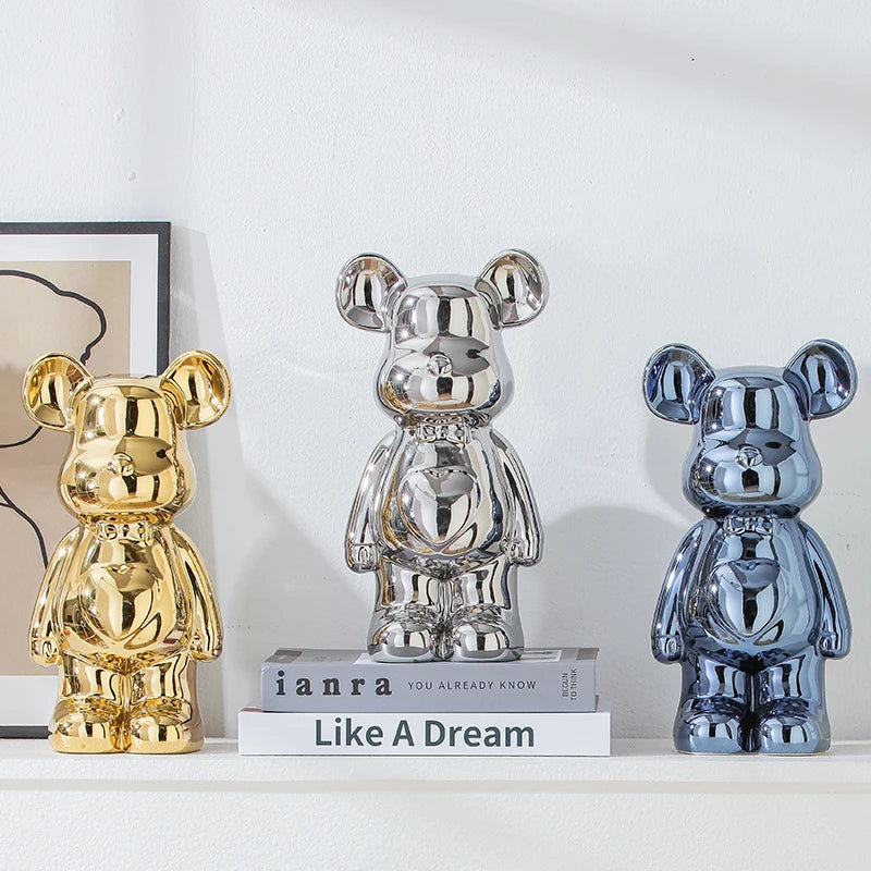 Ceramic Staute Teddy Bear