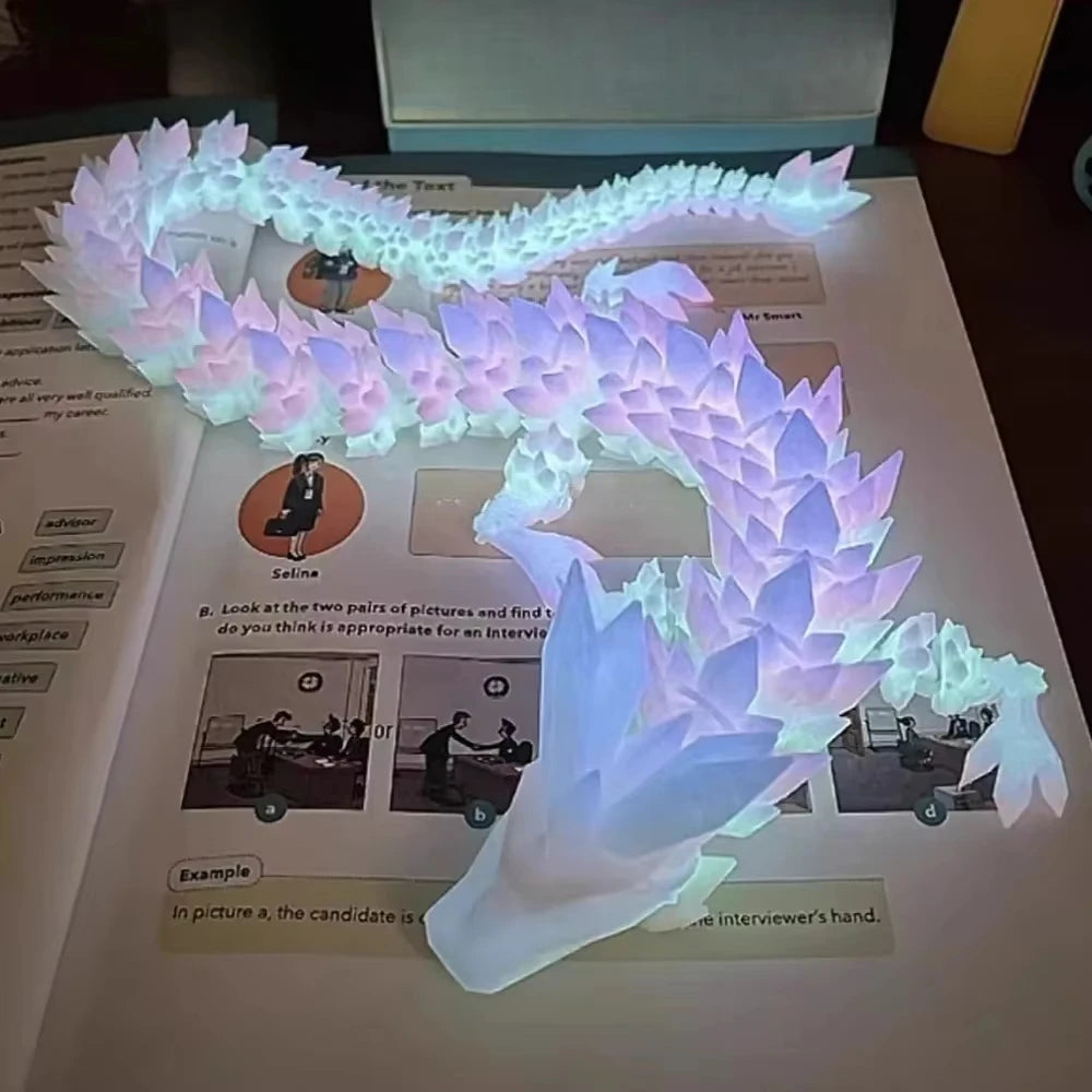 Luminous 3D  Dragon Glow