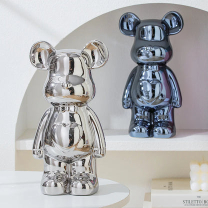Ceramic Staute Teddy Bear