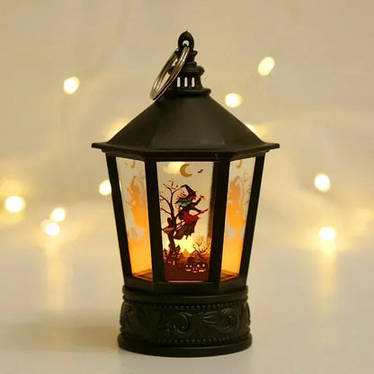 LED Pumpkin Ghost Lantern